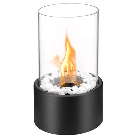 A portable ethanol fire pit with a contemporary twist on the traditional campfire, designed by acclaimed designer hiroshi tsunoda. Regal Flame Eden Ventless Tabletop Fire Pit Portable Bio ...