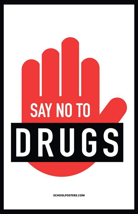 Say No To Drugs Poster – SchoolPosters.com LLC