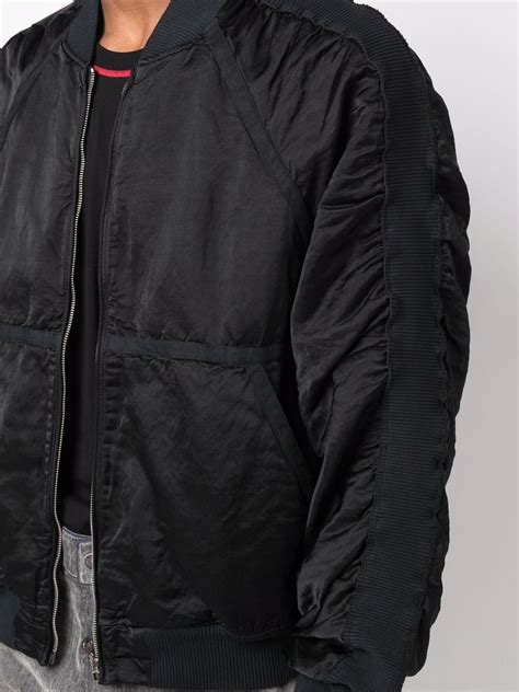 Shop Diesel Satin Bomber Jacket With Express Delivery Farfetch
