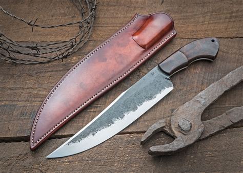 English Camp Knife Burt Foster Handmade Knives