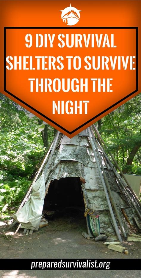 9 Diy Survival Shelter To Survive Through The Night Survival Shelter