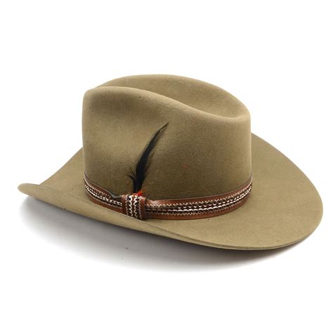 Stetson 3x Beaver Felt Cowboy Hat Ebth