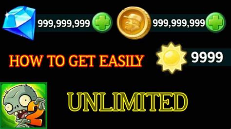 How To Get Unlimited Coins And Gems In Plants Vs Zombie 2 Game Facts