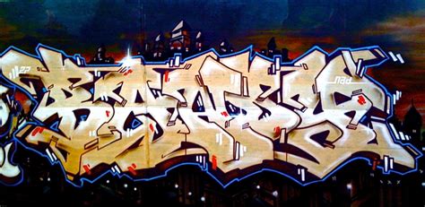 Classic Graffiti Letters Wildstyle Bandi Nadib Bandi Wall Graffiti