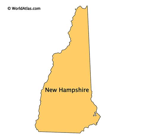 Mapas De Nuevo Hampshire Atlas Del Mundo