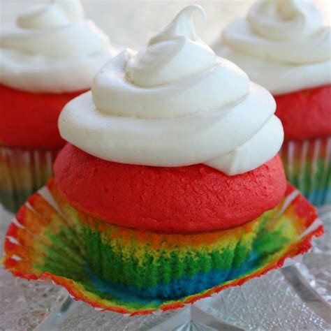Rainbow Cupcakes The Girl Who Ate Everything