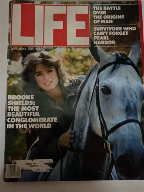 December 1981 Life Magazine With Brooke Shields On The Cover 1500