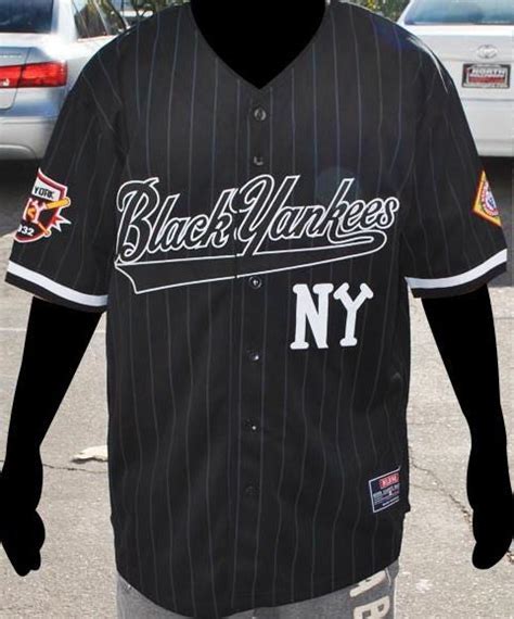 New York Black Yankees Negro League Jersey Black Its A Black