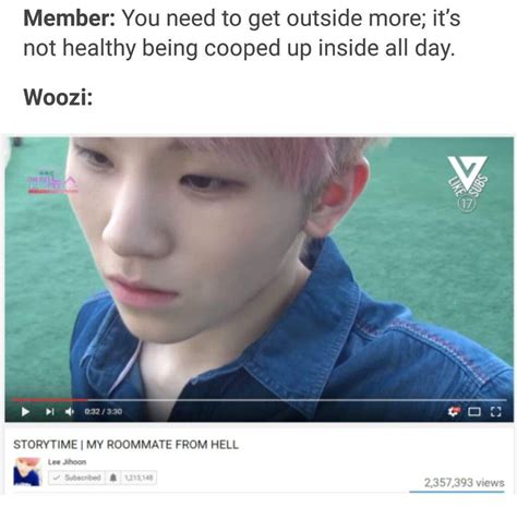Seventeen Memes Seventeen Woozi Seventeen Debut Diecisiete Memes
