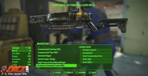 Fallout 4 Scattered Automatic Laser Rifle The Video Games Wiki