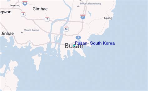Pusan South Korea Tide Station Location Guide