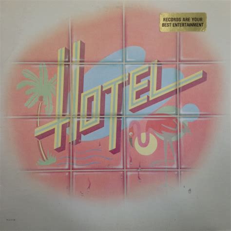 Hotel Hotel 1979 Pinckneyville Pressing Vinyl Discogs