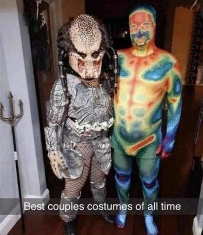 The Wife And Me Tried On Our Halloween Costumes Gag