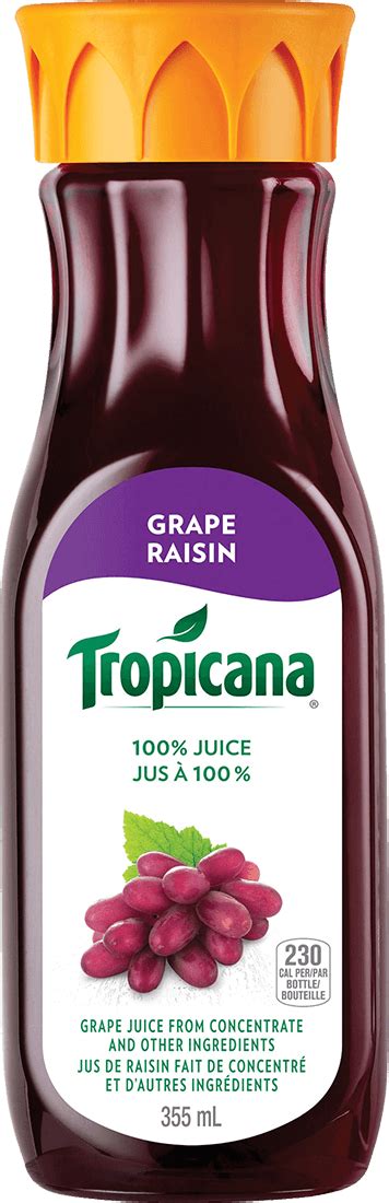 Tropicana® Grape 100 % Juice from Concentrate | Tropicana.ca
