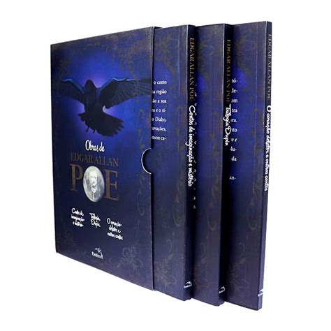 Box Edgar Allan Poe 3 Volumes Na Nerdstore