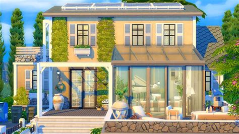 Cozy Weekend House 🏠 The Sims 4 🏠 Speed Build Youtube