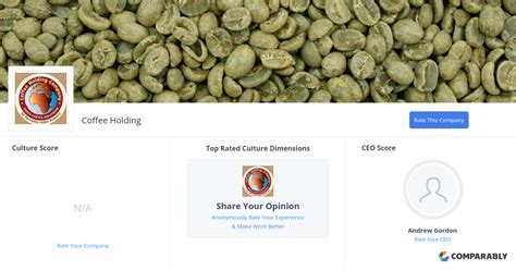 Coffee Holding Culture Comparably