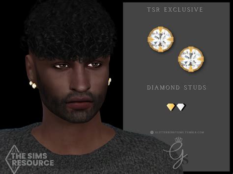 The Sims Resource Diamond Studs