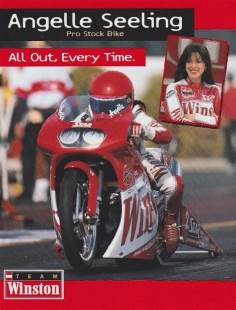 2000 Angelle Seeling Team Winston Suzuki Pro Stock Motorcycle Nhra