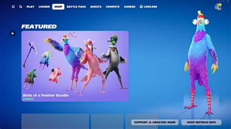 Fortnite New Birds Of A Feather Bundle Showcase Youtube