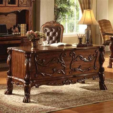 Utilize our custom online printing and it services for small. Dresden Traditional Antique Solid Carved Wood Office Desk ...