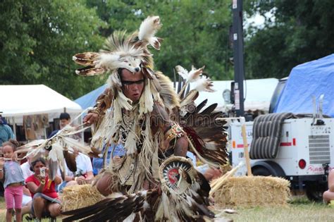 Native American Pow Wow At Queens County Farm Editorial