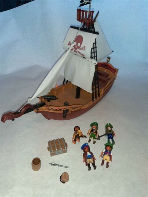 Playmobil Sailing Ship 5618 2014 Sailboat Red Serpent Pirate Ship Ebay