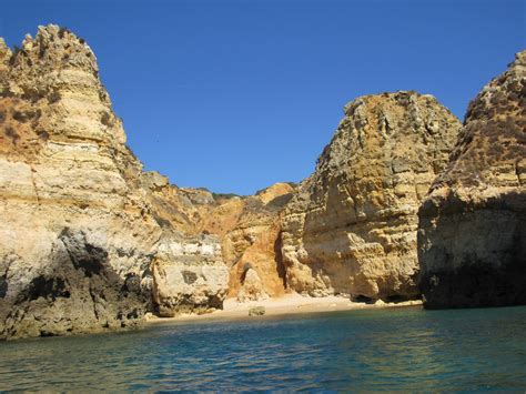 Praia Dos Pinheiros Mapa Lagos Portugal Mapcarta