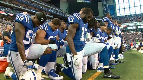 Nfl Players Union Files Grievance Over Anthem Policy Indianapolis