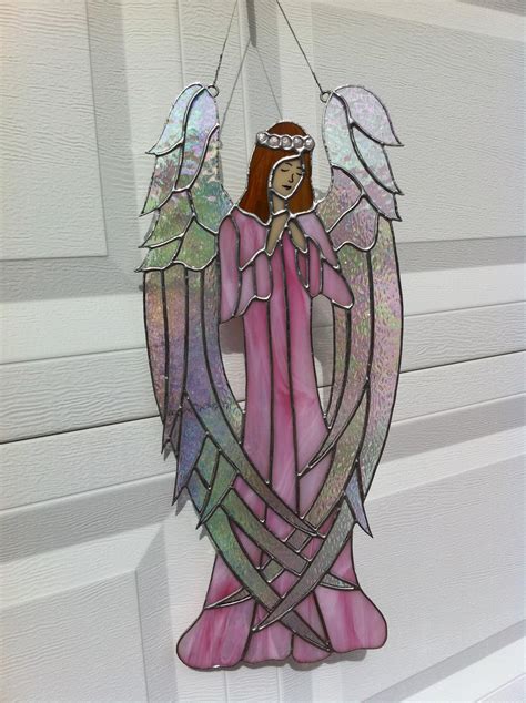 Angel Of Hope Delphi Artist Gallery Stained Glass Angel Stained