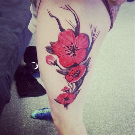 Red Anemones Red Anemone Flower Tattoo Tattoo Inspiration