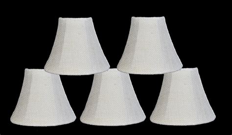 Burlap Bell 6 Inch Chandelier Lamp Shade 5 Colors Urbanest