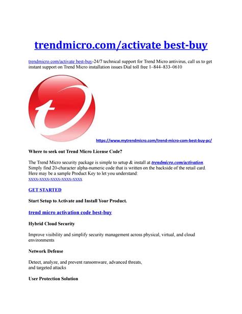 Here's how to check the balance on your best buy gift card: Trend micro activation best buy code by 1999gmail - Issuu