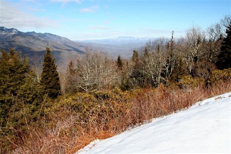 Scenic View Of Asheville North Carolina Mountains Stock Photo Image