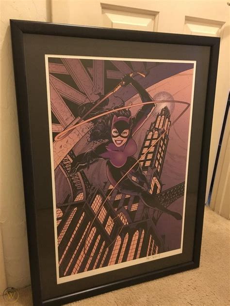 Catwoman A Thief In The Night Signed Jim Balent Lithograph 1845147967