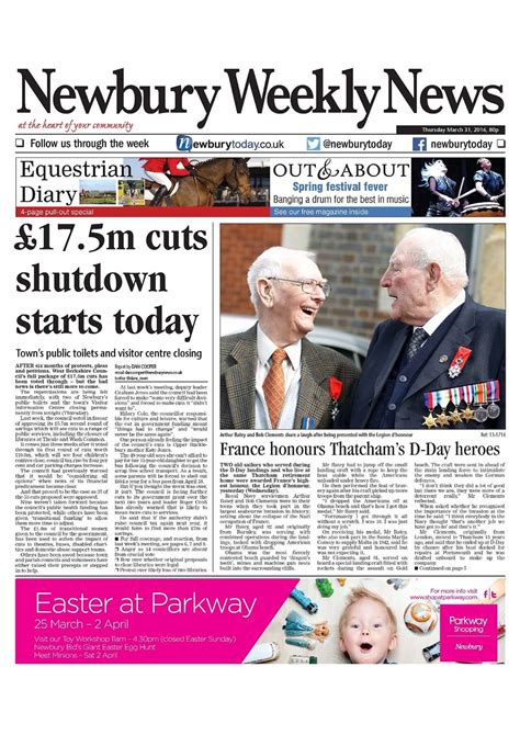 In This Weeks Newbury Weekly News