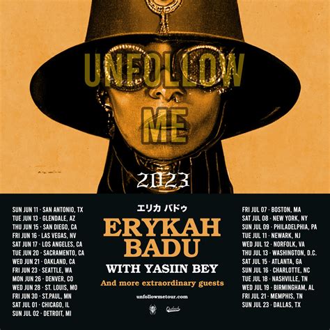 Erykah Badu Announces Tour With Yasiin Bey Dj Discjockey