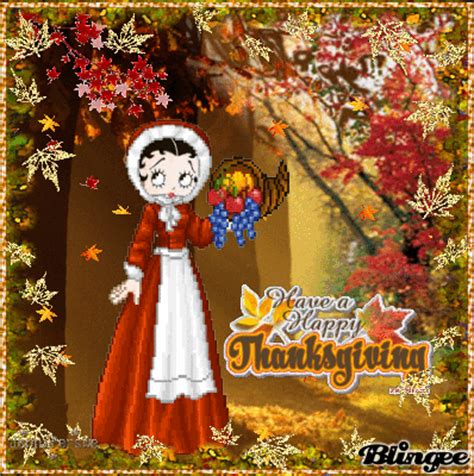 Don't forget to link to this page for attribution! thanksgiving betty boop Picture #118615929 | Blingee.com