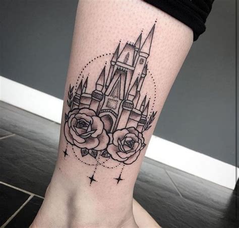 Pin By Josh Dennler On Tattoo Disney Tattoos Castle Tattoo Disney