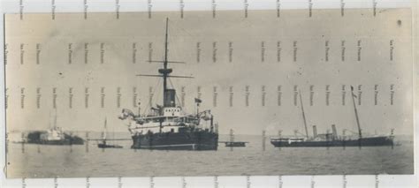 Photo Royal Navy Hms Hero Ironclad Turret Ship Bt Chatham Conqueror