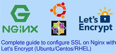 The Ultimate Guide To Configuring SSL On Nginx With Let S Encrypt LinuxTechLab