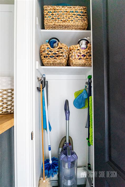How To Make A Broom Closet In A Laundry Room