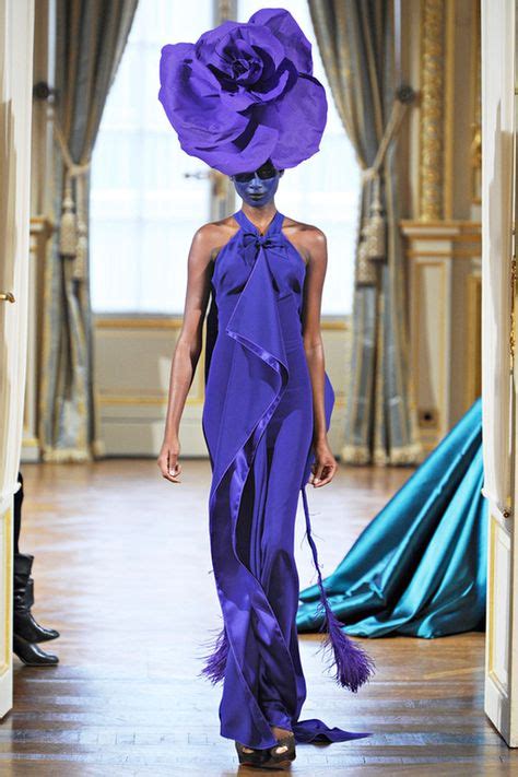 Purple Fashion Purple Fashion Dress Runway Couture Inspiring