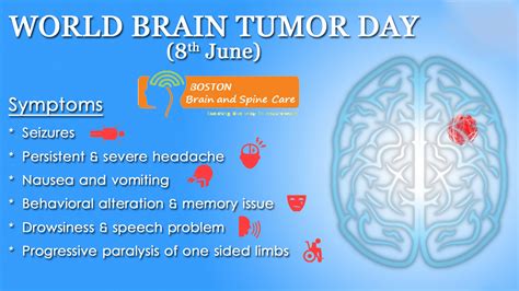 World Brain Tumor Day 8th June Boston Brain And Spine Care Best