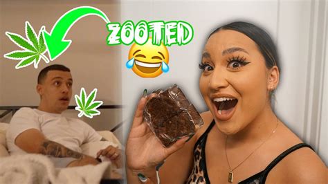 I Gave My Boyfriend An Edible This Was His Reaction Must Watch Youtube