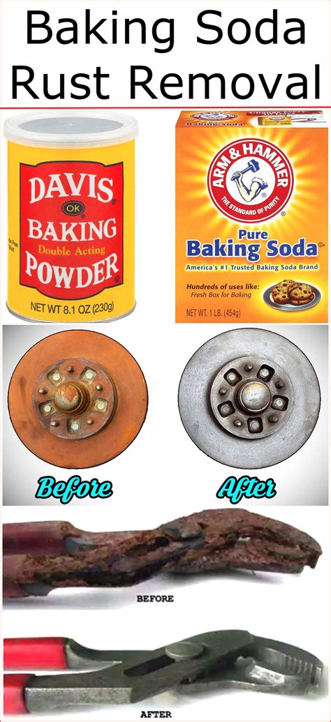 Baking Soda Rust Removal Baking Soda Uses And Diy Home Remedies