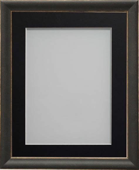 Darcy Black 10x8 Frame With Black Mount Cut For Image Size 6x4