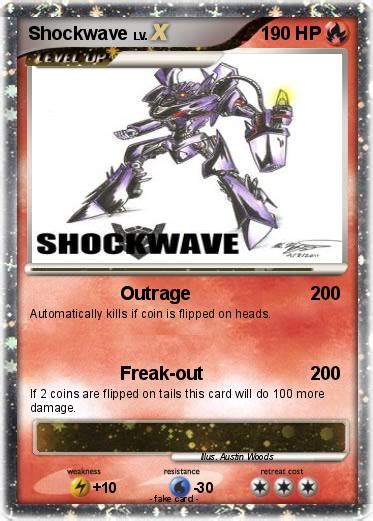 Pokémon Shockwave 60 60 Outrage My Pokemon Card