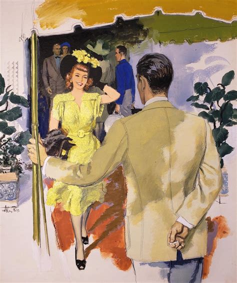 Alex Ross Couples Greeting At Hotel The Saturday Evening Post