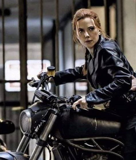 Black Widow 2020 Natasha Romanoff Motorcycle Jacket